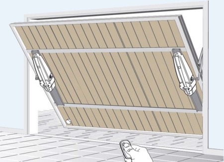 Motorización de puertas ya instaladas.  Madrid