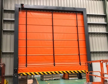 Puertas apilables de lona|MADRID