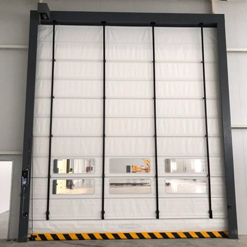 Puertas rapidas enrollables, apilables industriles
